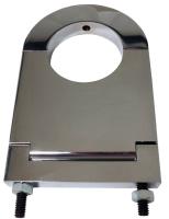 Steering Column Drop Mount, 3 1/2 in. Drop, For Keyed Columns - Chrome