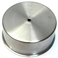 Smooth Spun Carburetor Cover 2.5" Tall