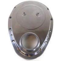 Steel 2-Piece Timing Chain Cover Small Block Chevy 283-350