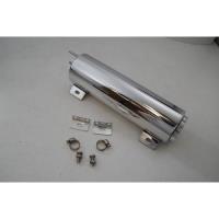 ALUMINUM 3 X 10 OVERFLOW TANK WITH MOUNTING BRACKET