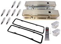 Finned Valve Cover Kit - Small Block Chevy