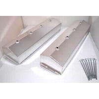Fabricated Aluminum Valve Covers 1987-Up Small Block Chevy 305-350 Center Bolt