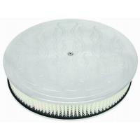 Round Flame Style Top Air Cleaner Set 14" x 3"