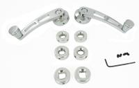 Chrome Aluminum Window Handle - 4 1/4 Long