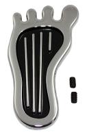 Barefoot Style Dimmer Switch Pedal Black Powdercoated Inlay