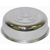 Flame Steel Push-In Breather 2-3/4" Diameter with 1" Neck