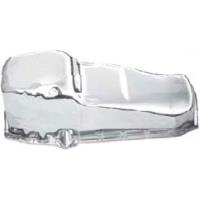 Chrome Plated Steel Stock Oil Pan 1955-79 Small Block Chevy 283-400 V8