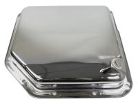 Chrome Steel Transmission Pan GM Turbo 350