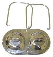 Chrome Steel Brake Master Cylinder Cover 1970-80 GM