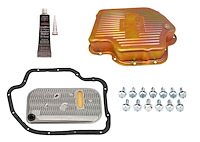 R9197Z Steel Transmission Pan Kit for GM Turbo 400 Transmission [Zinc Finish] 