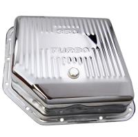 Chrome Steel Transmission Pan GM Turbo 350