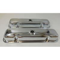 Chrome Steel Valve Covers 1959-79 Pontiac 326-455 V8