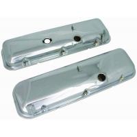 Chrome Steel Valve Covers 1965-72 Big Block Chevy 396-427-454