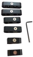 Billet Aluminum Pro Style Plug Wire Separators For 8 mm/9mm/10 mm Wires