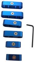 Billet Aluminum Pro Style Plug Wire Separators For 8 mm/9mm/10 mm Wires