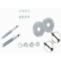Chrome 1/4 Flip-Over Style Hood Pin Set