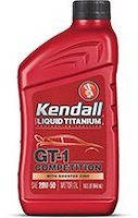 1001071 Kendall GT-1 Synthetic Blend Motor Oil 20W-50 [1 Quart] 