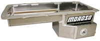 20574 Drag Race Baffled Oil Pan Aluminum For 1979-Up Ford Mustang 5.0 'Coyote' Engine - Rear Sump