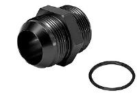 Hemi Pan Fitting with O-Ring -20AN to -20AN