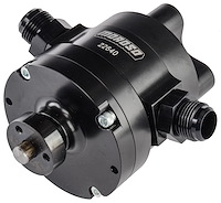22640 Original 3-Vane Vacuum Pump for Wet Sump Oiling Systems [Black Anodized Finish]