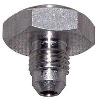 Aluminum Weld-On Bung -4AN Male