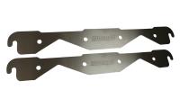 Exhaust Block-Off Plates (Storage) for Small Block Chevy Engines with Conventional Cylinder Heads