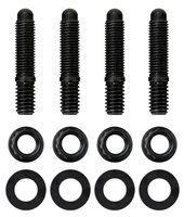 Carburetor Stud Kit with 12-Point Nuts for Carbs with 0.500 in. Thick Flange Base, 5/16-24 x 1.625 in. [Black Oxide]