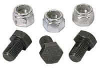 Torque Converter Bolts with Nuts Turbo 350/400 Flexplate Without Tapped Holes
