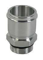 Water Pump/Radiator Hose Adapter -16AN to 1-1/2" Hose