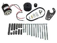 Electric Water Pump Drive Kit Universal Fit