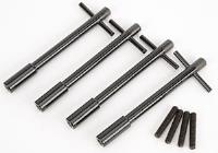 Aluminum T-Bar Wing Nuts 1/4" x 20