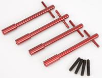 Aluminum T-Bar Wing Nuts 1/4" x 20