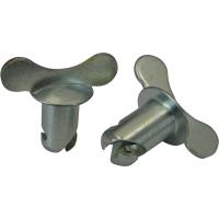 Quick Fasteners Butterfly Head, 3/16" Hex Drive