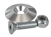 71685 Tapered 1.25 in. Aluminum Washer Set with Hardware 10-Pack