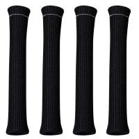 High-Temperature Spark Plug Boot Protectors [Black, 4-PC]