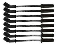 73745 Ultra 40 Black 8.5mm Spark Plug Wire Set for GM Gen III/IV LS, Gen V LT Engines w/o Aluminum Heat Shield (9.750 in.)