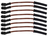 Ultra 40 8.5mm Spark Plug Wire Set with Multi-Angle Boots for 1999-2013 GM LS/LQ Truck and SUV [Red]