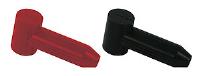 Boots for Battery Disconnect Switches (1) Red & (1) Black Boot