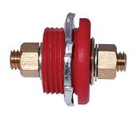Thru-Panel Battery Connector 3/8" Stud