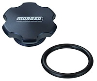 85293 Filler Cap [1 1/4 in.-12 Thread, Black Anodized]