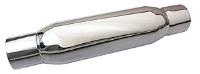 Spiral Flow Muffler 3" Inlet/Outlet