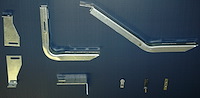 ClassicPro Running Boards Bracket Kit Fits Select RAM Promaster 1500/2500/3500