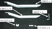 Premier Running Board Bracket Kit for 2010-2017 GMC Terrain
