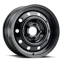 MW-901B Stahl Wheel, Size: 16" x 7", Bolt Pattern: 5 x 112 mm [Finish: Black]