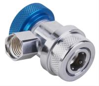 R-134A Low Side Field Service Coupler Compact Design Blue Actuator