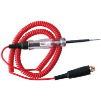 Battery Powered Continuity Tester 12-Foot Red Coil Cord