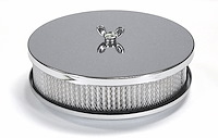 Chrome-Plated Easy-Flow Air Cleaner 6-1/2" Diameter
