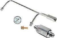 GAS LINE W/GAUGE & FILTER