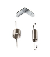 Dual Throttle Cable Springs W/ L-Bracket