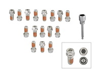 HEADLOCK Locking Header Bolts 1955-96 Chevy & Ford Engines
